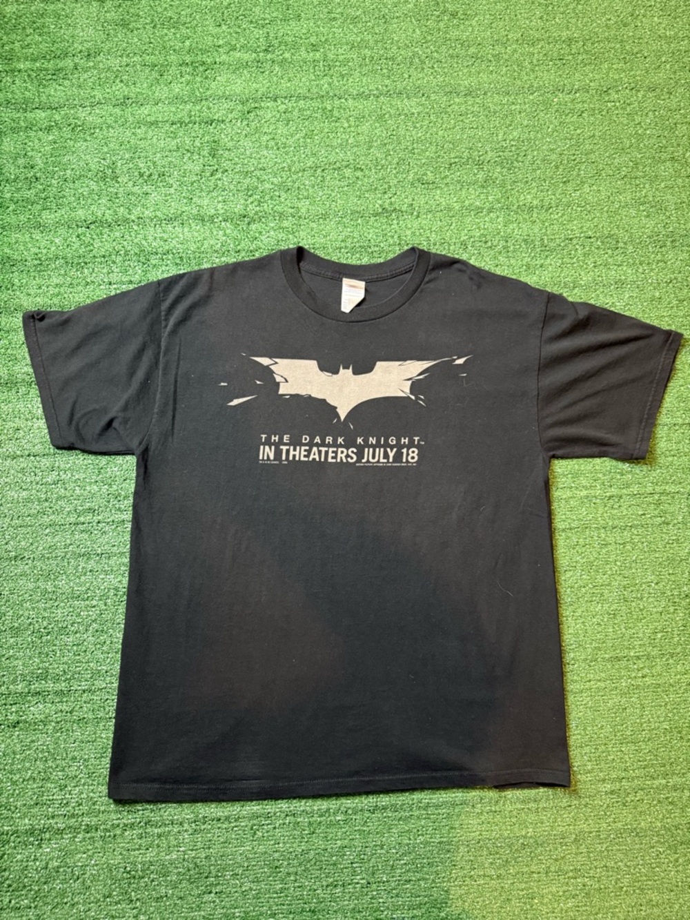 Dark Knight Shirt Dominos Gotham Pizza Promo 2008 Rare Heath Ledger Sz XL